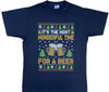 Knitted Beer - Navy