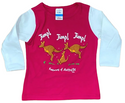 GM Jump Kangaroo Girls Long Sleeve T-shirt