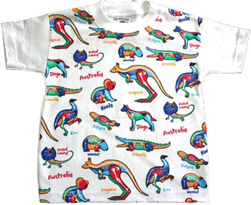 BXH Glow Animal Print - Kids T-shirt