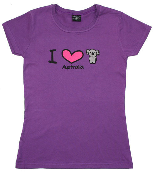 CEQ I Love Koalas - Ladies Slim Fit T-shirt