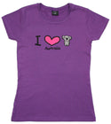 CEQ I Love Koalas - Ladies Slim Fit T-shirt