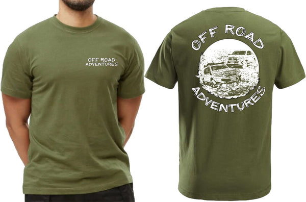 Off Road Adventures - Adult T shirt