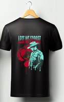 Lest We Forget Soldier - Adult T shirt