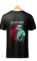 Lest We Forget Soldier - Adult T shirt