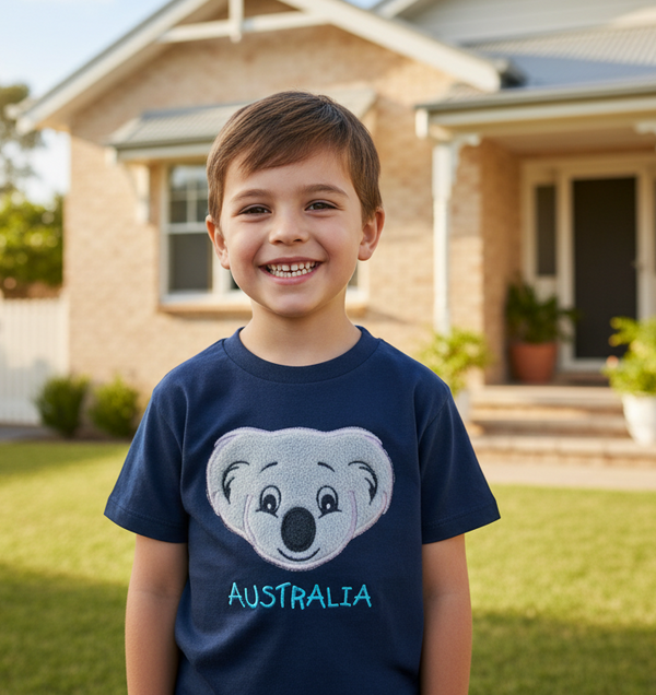 AOZ Koala Face Fur - Kids T-shirt