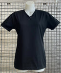 112V Ladies Plain V-Neck T-shirt