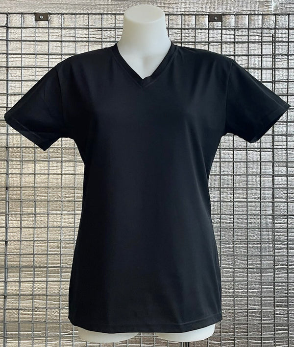 112V Ladies Plain V-Neck T-shirt