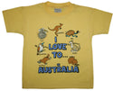 CAP I Love To In Australia - Kids T-Shirt