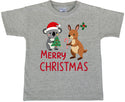Christmas Koala & Kangaroo - Kids T-shirt
