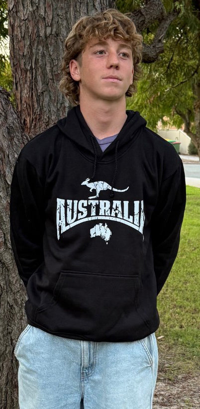CPB774  Australia Block - Adult Hood Top