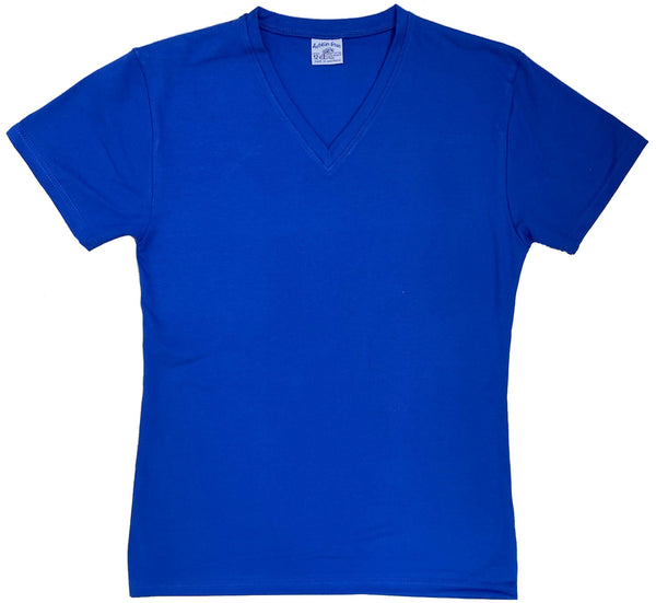 112V Ladies Plain V-Neck T-shirt