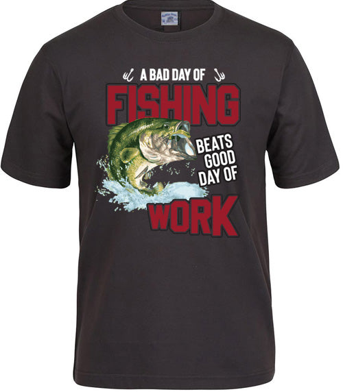 A Bad Day of Fishing - Adult T-shirt