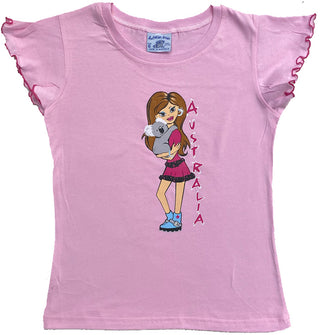 BOU443 - Koala Girl - Girls T-shirt
