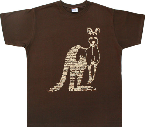 CNL Kangaroo Words - Adult T-shirt
