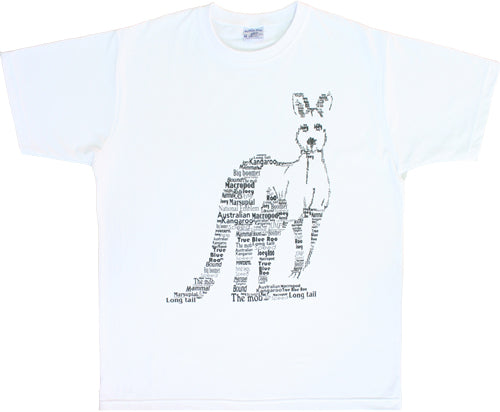 CNL Kangaroo Words - Adult T-shirt