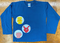 GM Robot Applique Kids Long Sleeve T-shirts - Limited Edition