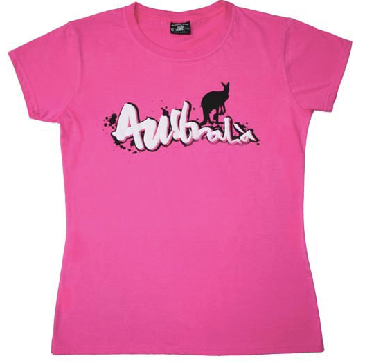 CEY Kangaroo Suede Ladies Slim Fit T-shirt