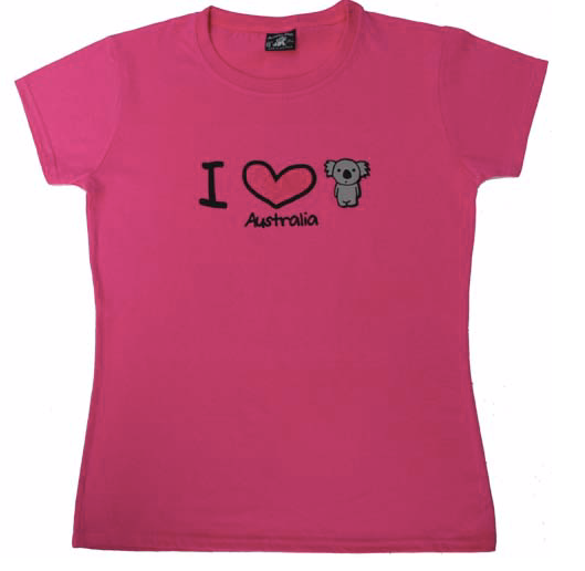 CEQ I Love Koalas - Ladies Slim Fit T-shirt