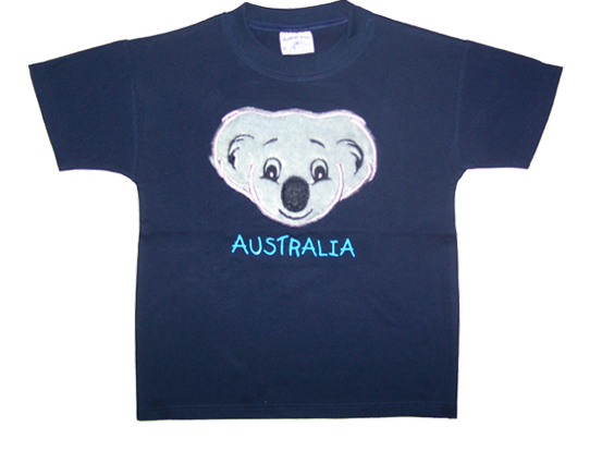 AOZ Koala Face Fur - Kids T-shirt