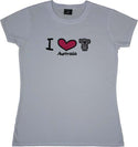 CEQ I Love Koalas - Ladies Slim Fit T-shirt
