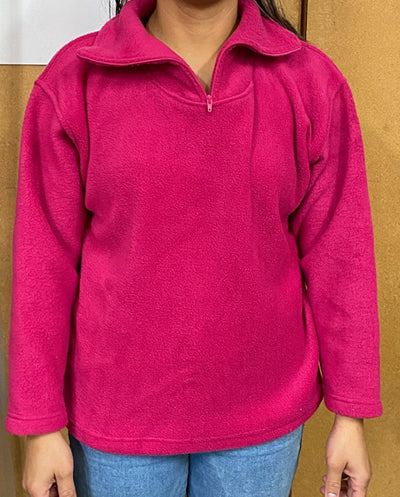995 Polar Fleece Collar Top Sizes Youth 10-12 only
