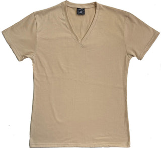 112V Ladies Plain V-Neck T-shirt