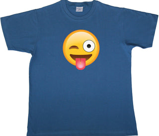 Buy petrol-winking-emoji Emoji Symbols - Adult T-shirt