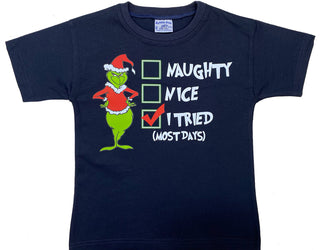 Christmas I Tried - Kids T-shirt