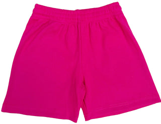 Buy hot-pink-ribbed 553 Kids Shorts