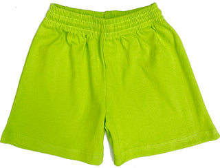 Buy lime-ribbed 553 Kids Shorts