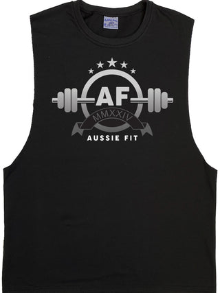 Aussie Fit Circle - Adult Muscle Tank