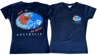 AIE Be Eaten Ladies Slim Fit T-shirt