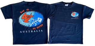 Buy navy-blue AIE Be Eaten - Kids T-shirt