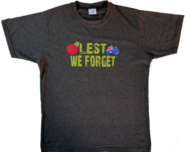 Lest We Forget - Adult T-shirt