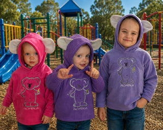 AYA778 Koala Ears - Kids Hood Top