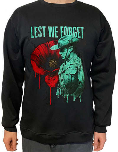 771 Lest We Forget - Crew Neck Jumper Fleece