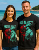 Lest We Forget Soldier - Ladies T shirt