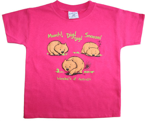 BOC Wombats Of Australia - Kids T-Shirt