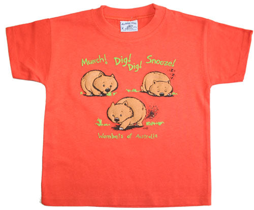 BOC Wombats Of Australia - Kids T-Shirt