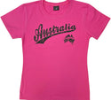 CBU Australia Script MAP - Ladies T-shirt