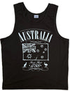 CER Aust Flag Outline Black