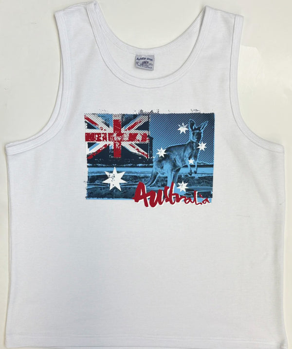 227 Adult Singlet Printed