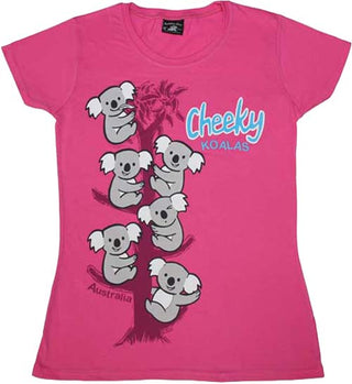 CFT Cheeky Koalas - Ladies Slim Fit T-Shirt