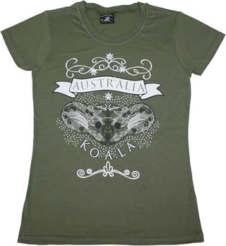 CFU Scroll Koala - Ladies Slim Fit T-Shirt