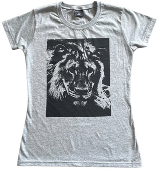 CUG Lion Head - Ladies Slim Fit T-shirt