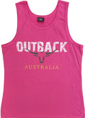 CWI Outback Bull - Ladies Singlet