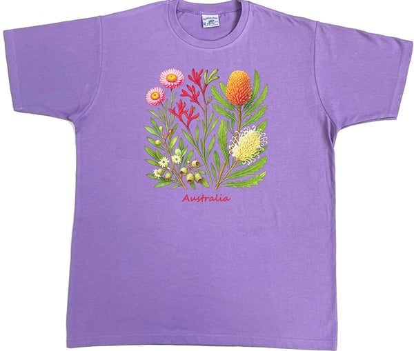 CXM Australian Wildflowers - Adult T-shirt