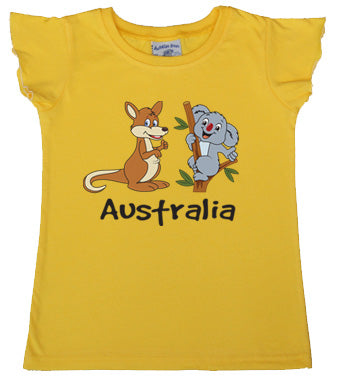 CZB Kangaroo & Koala Girls T-shirts