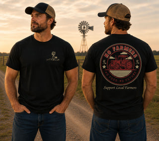 FTB Support Local Farmers - Adult T-shirt