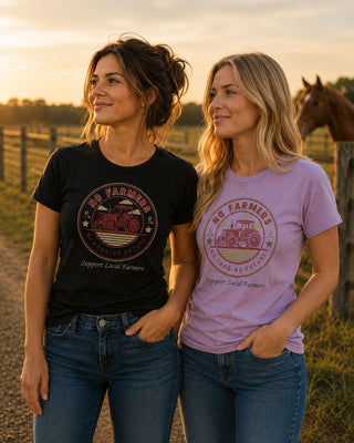 FTB Support Local Farmers - Ladies T-shirt